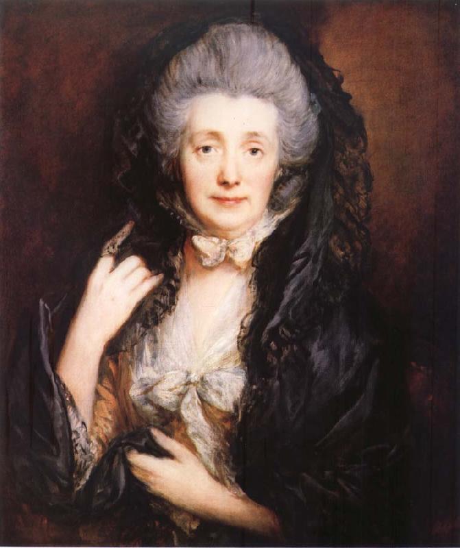 Thomas Gainsborough Portrait of artist-s Wife oil painting picture
